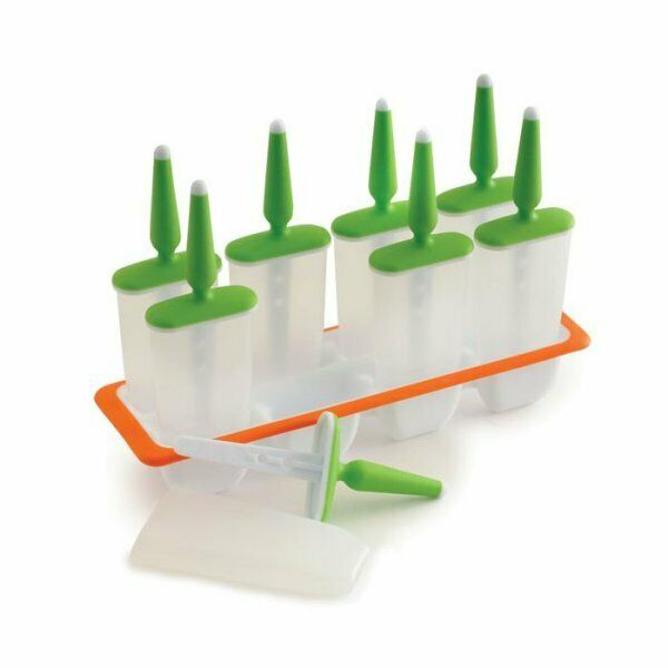 Norpro 435 Frost Pop Maker 8 Count Popsicle Mold Freeze Juice Fruit - Fresh Stock Dated February 2026