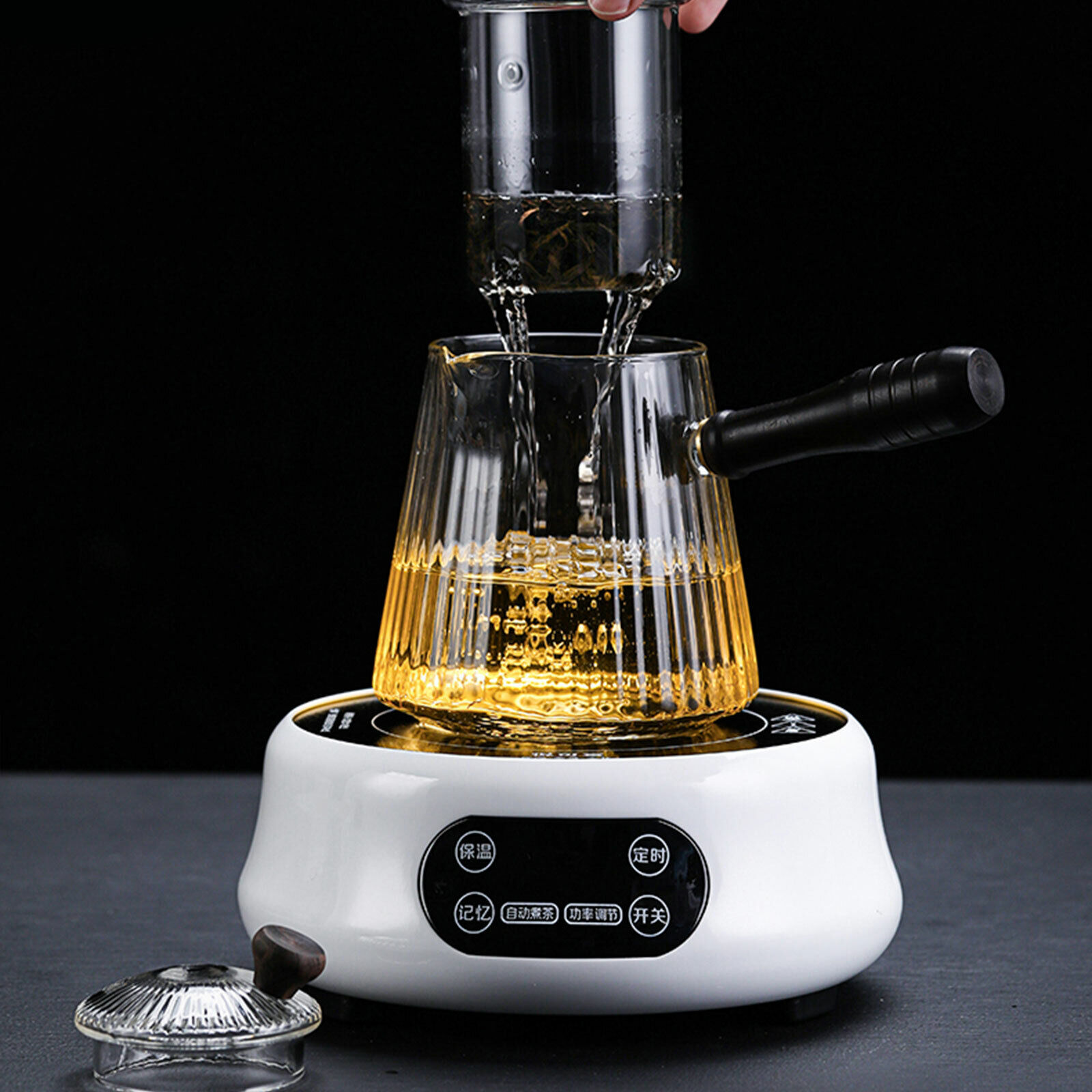 Mini Electric Heater Coffee Milk Soup Heater 1300W Hot Plate Stove 110V - Fresh Stock Dated February 2026