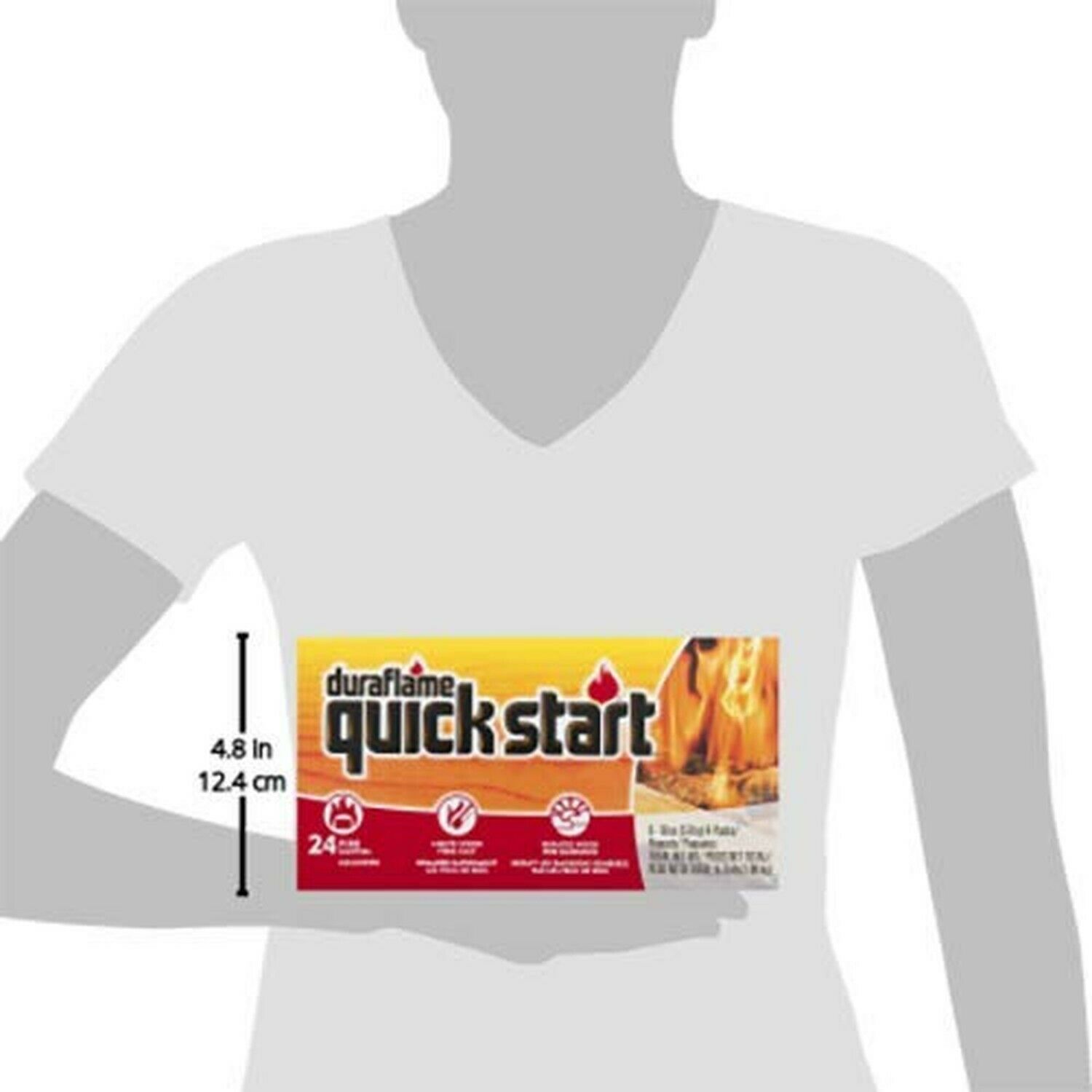 duraflame Quick Start Firelighters, 10 - 4 packs 1 - Fresh Stock Dated January 2026