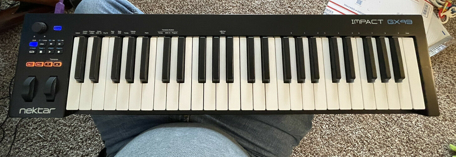Nektar Impact GX49 49-Key USB MIDI Keyboard Controller - Fresh Stock Dated December 2025