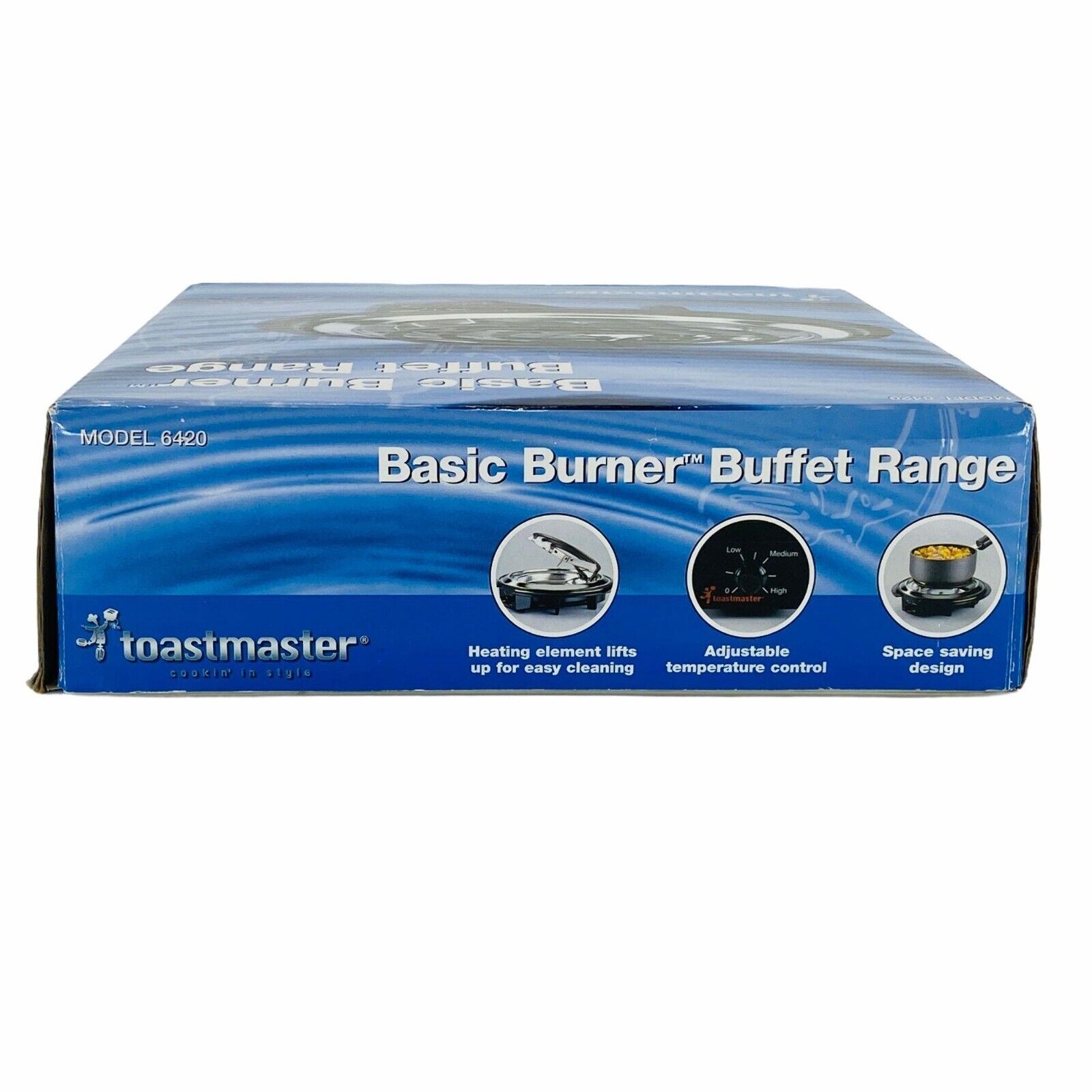 Toastmaster Electric Hot Plate Basic Burner Buffet Range Adjustable Temperature - Fresh Stock Dated February 2026
