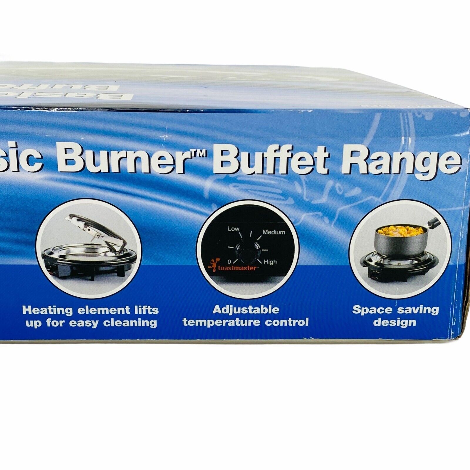 Toastmaster Electric Hot Plate Basic Burner Buffet Range Adjustable Temperature - Fresh Stock Dated February 2026