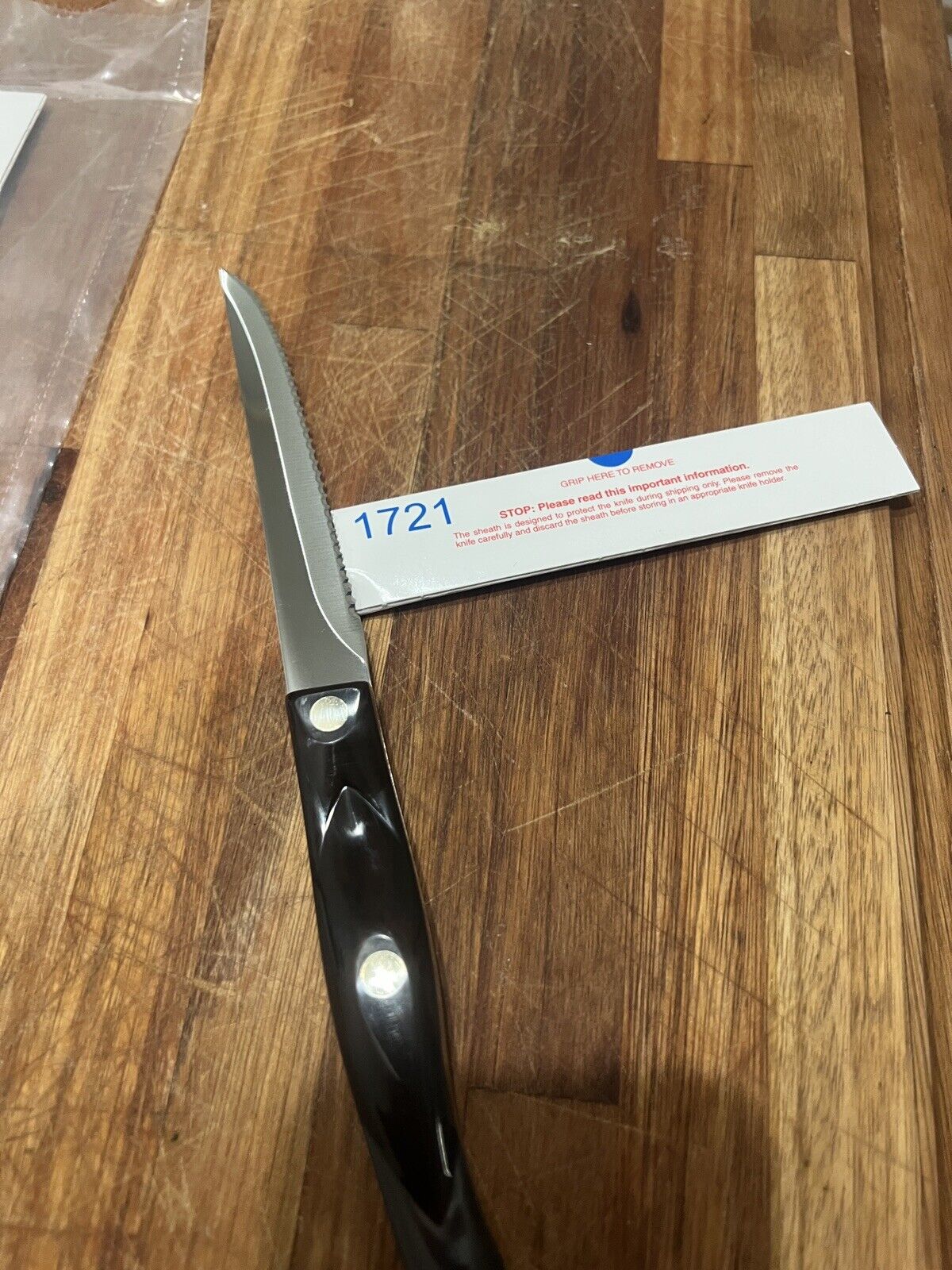 Cutco 1721 Trimmer Knife New in Bag - Fresh Stock Dated February 2026