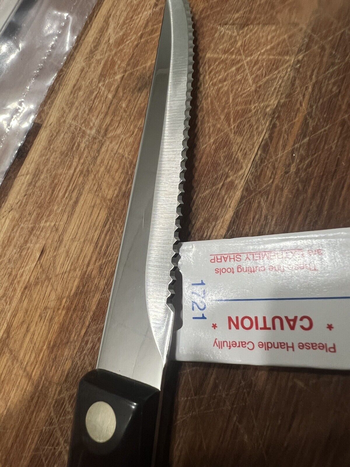 Cutco 1721 Trimmer Knife New in Bag - Fresh Stock Dated February 2026