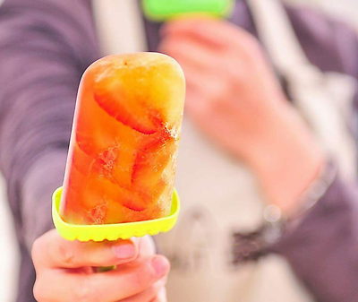 Popsicle Molds 6 Ice Pop Mold Reusable Ice Cream Maker Set with Funnel Brush - Fresh Stock Dated January 2026