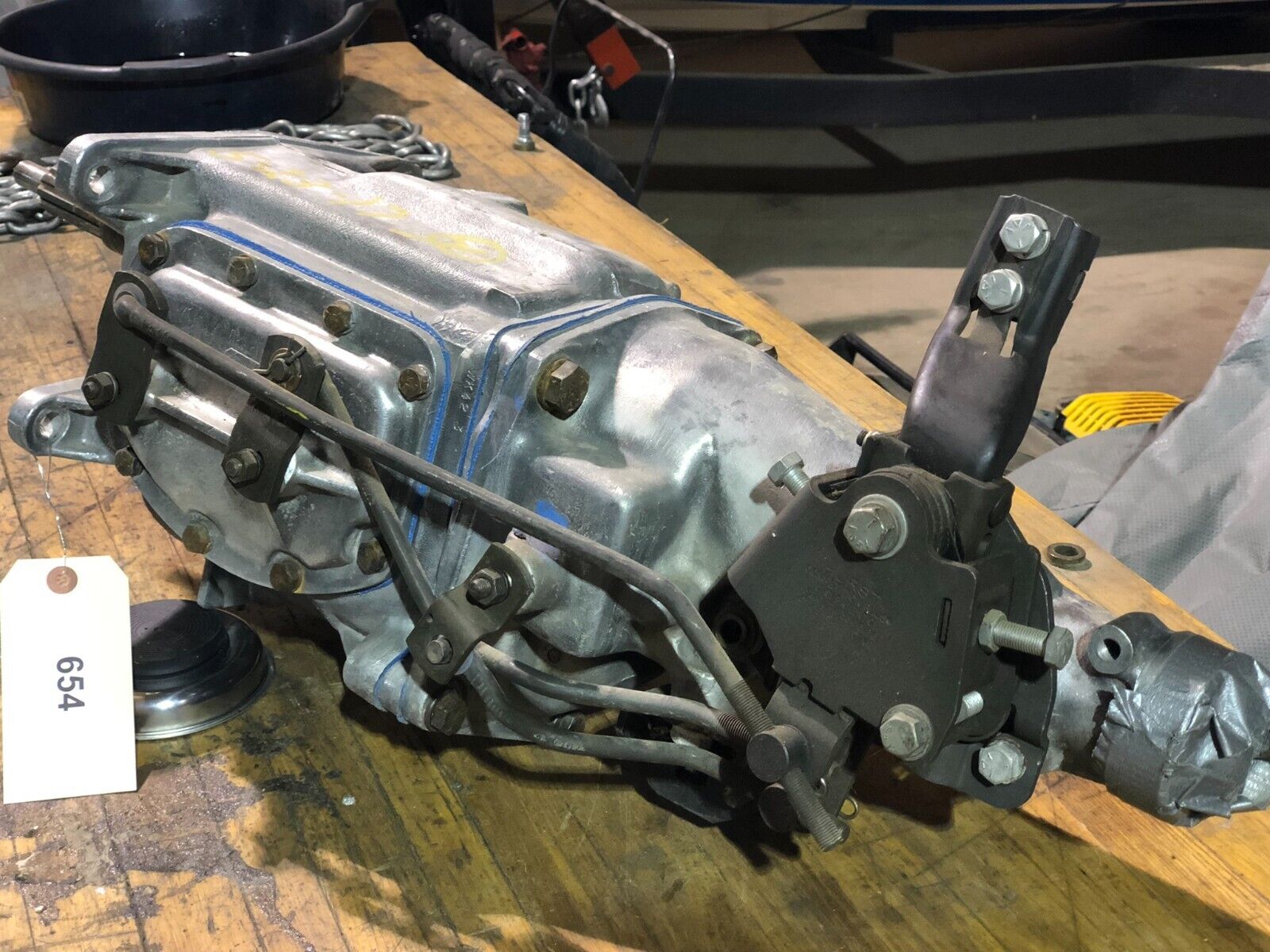 1962 1963 1964 Borg Warner 4 Speed Transmission T10-7D Chevy Corvette Belair GM - Fresh Stock Dated December 2025