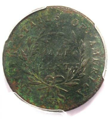 1797 Liberty Cap Flowing Hair Half Cent 1/2C - PCGS VF Detail - Rare Coin! - Fresh Stock Dated December 2025