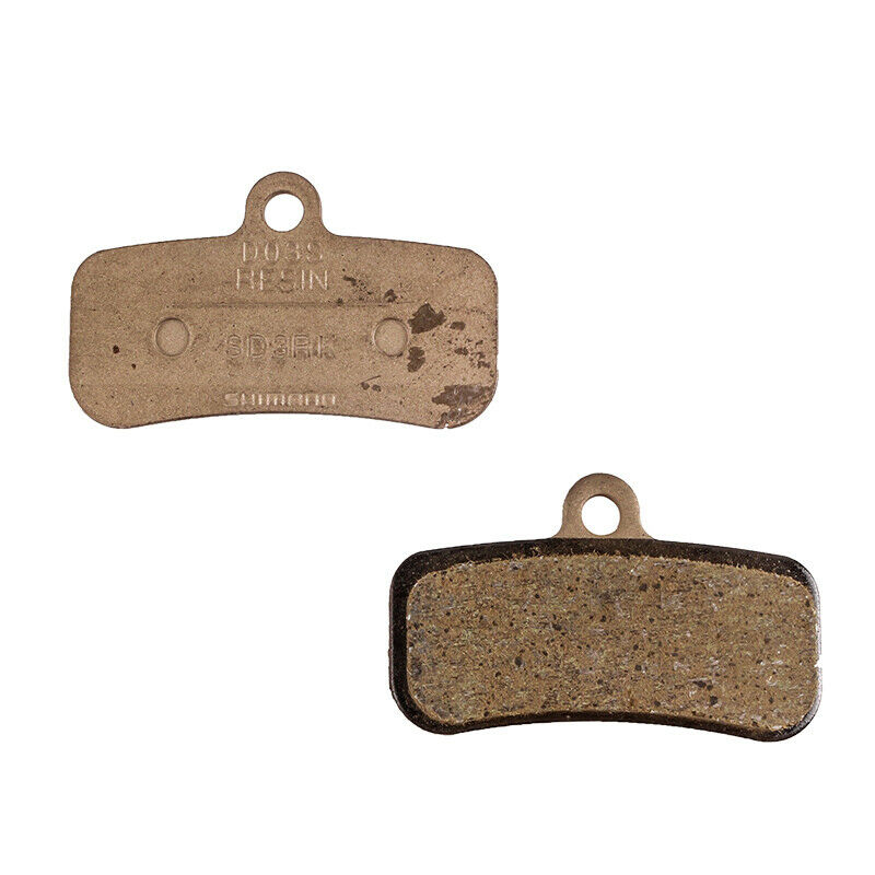 Shimano D03S Disc Brake Pads Resin for MT520 M640 M820 M8020 M7120 M8120 M9120 - Fresh Stock Dated December 2025