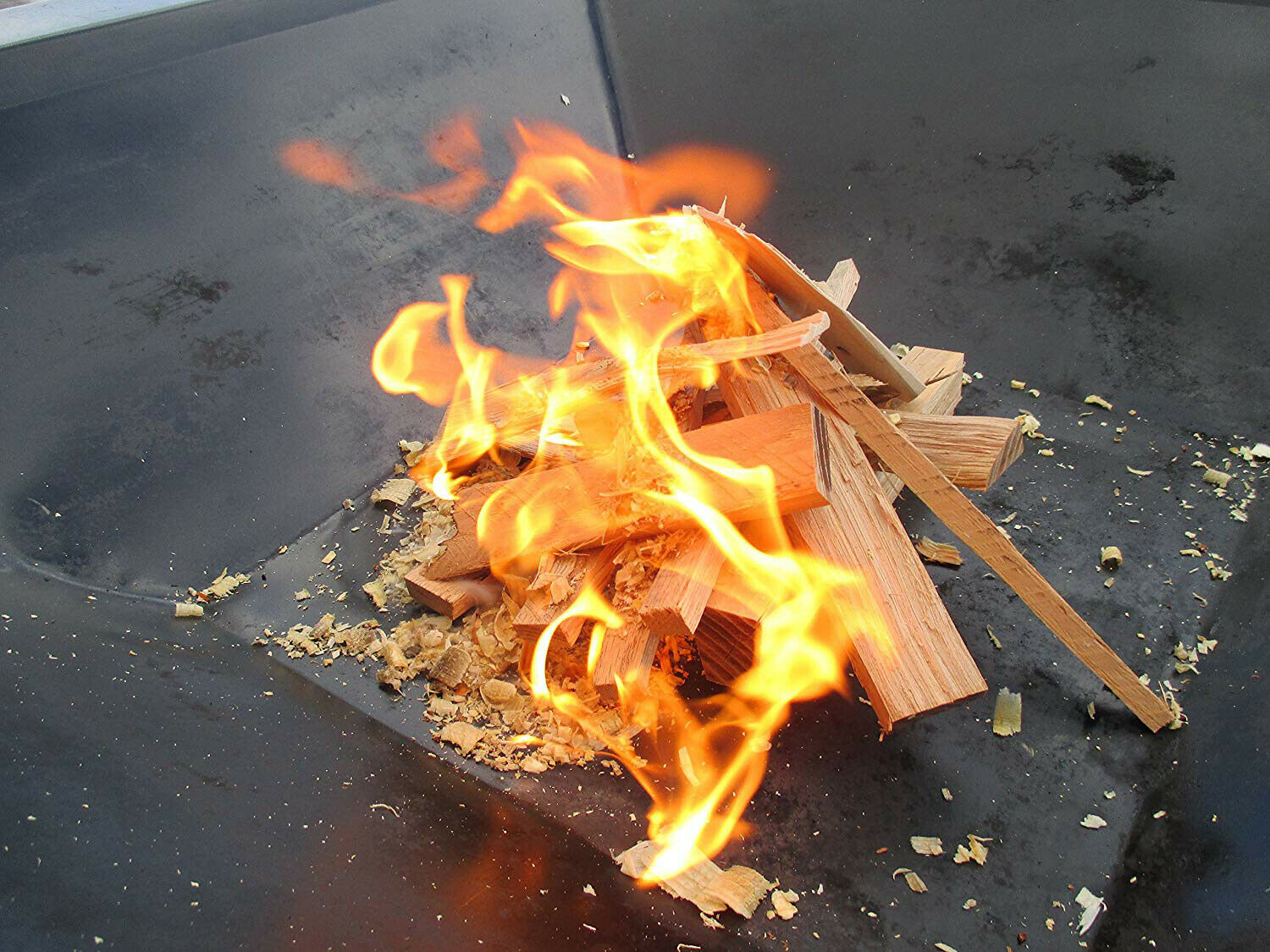 Home Fireplace Stove & Grill Firestarter in Decorative Tin Lights 128 Fires - Fresh Stock Dated December 2025