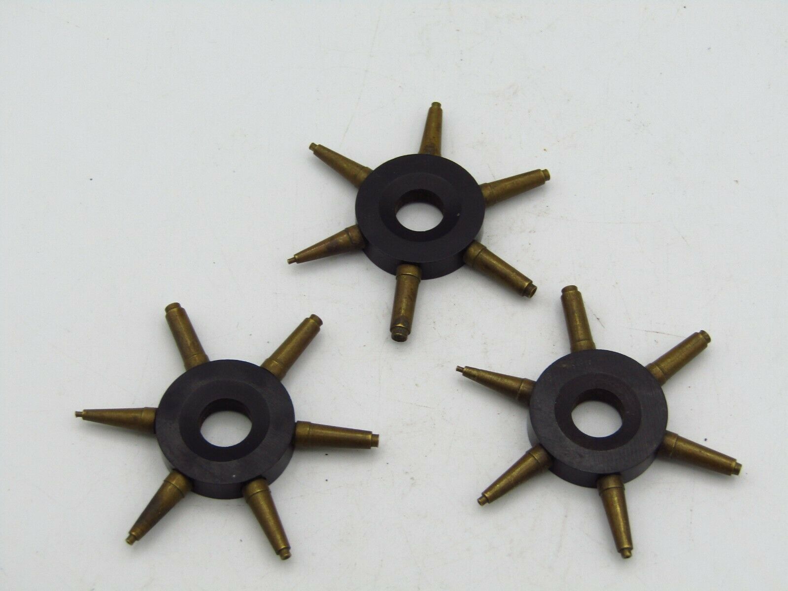 LOT OF 3 BRASS SPOKE WATCH WRENCHES/PUNCHES TOOL FOR WATCHMAKERS / JEWELERS w1 - Fresh Stock Dated December 2025