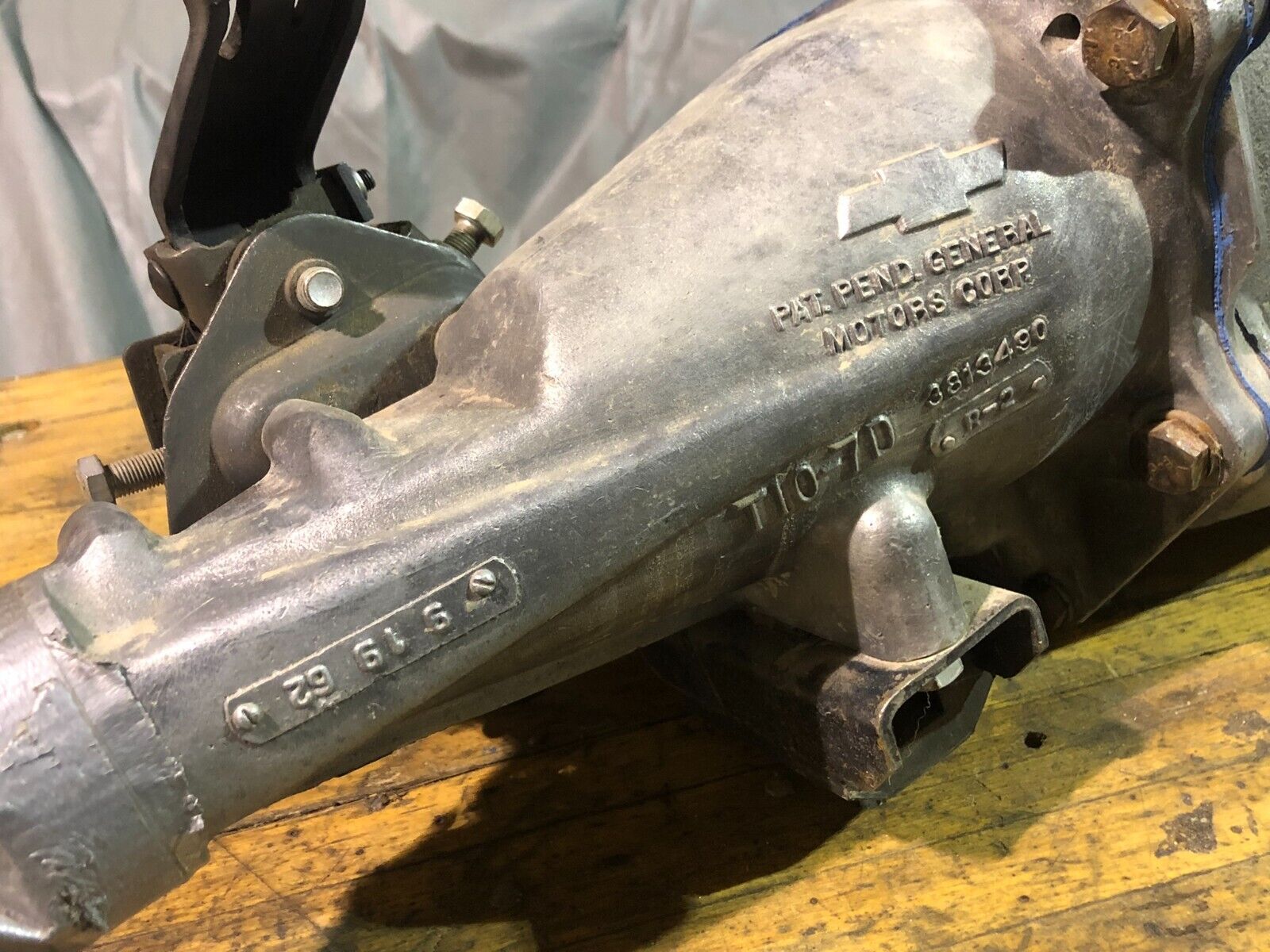 1962 1963 1964 Borg Warner 4 Speed Transmission T10-7D Chevy Corvette Belair GM - Fresh Stock Dated December 2025