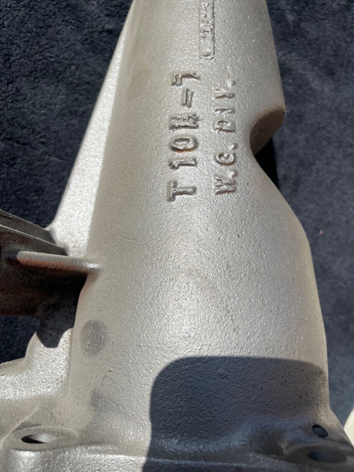 1962-1966 Ford Fairlane Borg Warner T10 4 Speed Tailhousing T10H-7 Tailshaft - Fresh Stock Dated December 2025