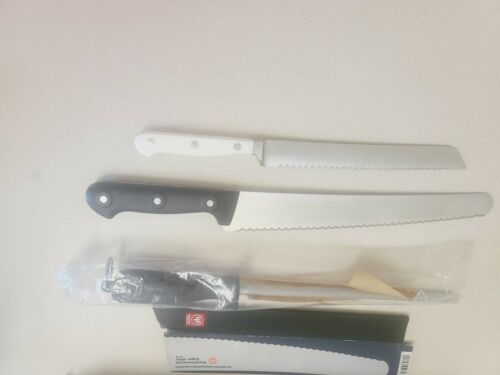 Wusthof Germany Super Slicer Avantgarde 4516 + Classic 4516 + Sharpening Steel - Fresh Stock Dated January 2026