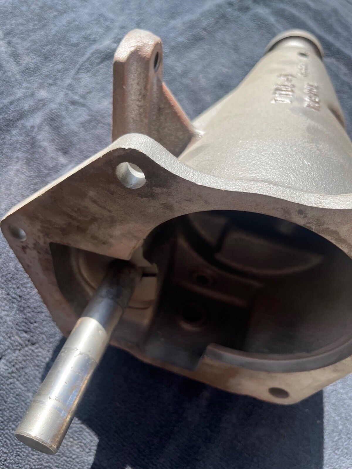 1962-1966 Ford Fairlane Borg Warner T10 4 Speed Tailhousing T10H-7 Tailshaft - Fresh Stock Dated December 2025