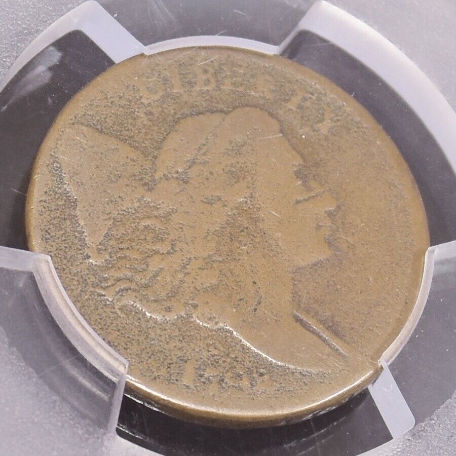 1794 Half Cent - PCGS VG Details, Environmental Damage (#54876-K) - Fresh Stock Dated December 2025