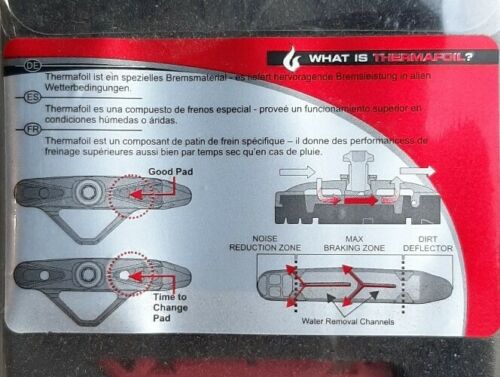 Super light Road Bike Brake Shoes, Titanium Bolts, 2sets high performance pads - Fresh Stock Dated December 2025