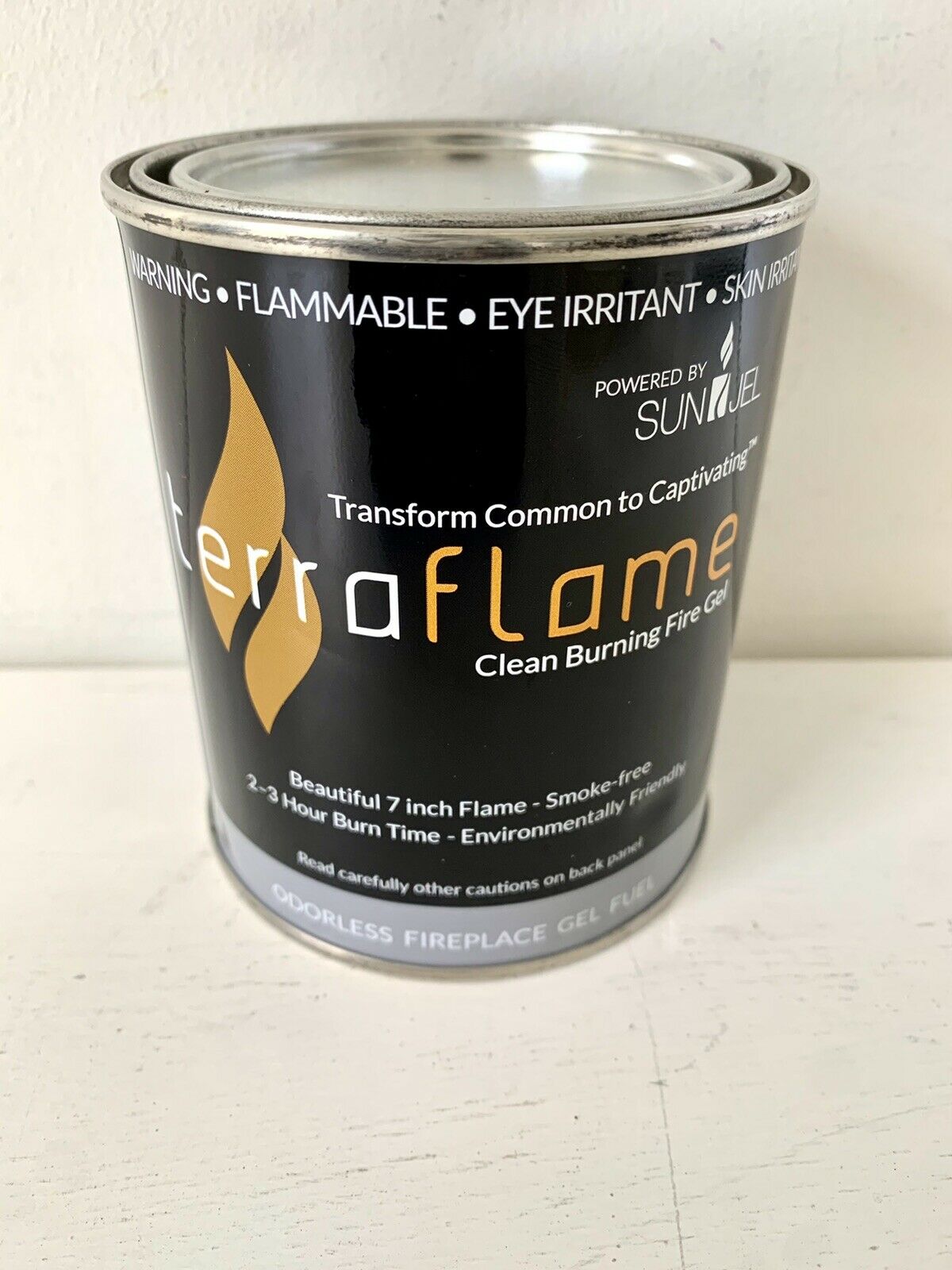 7Penn Gel Fireplace Fuel Cans, 13oz - 12Pk Fire Pit Gel Fuel Cans for Fireplace - Fresh Stock Dated January 2026