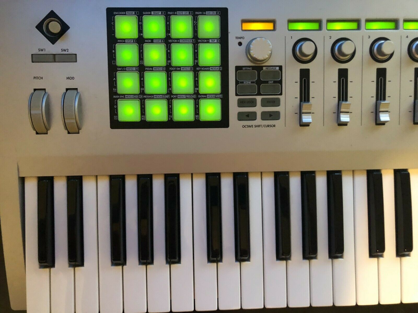 KORG KONTROL 49 MIDI Controller 49 Keys Silver With AC Adapter - Fresh Stock Dated December 2025
