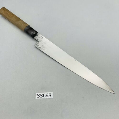 Left Handed <Sharpened> Japanese Chef's Kitchen Knife 宗丹 Sashimi 205/345 SS698 - Fresh Stock Dated January 2026
