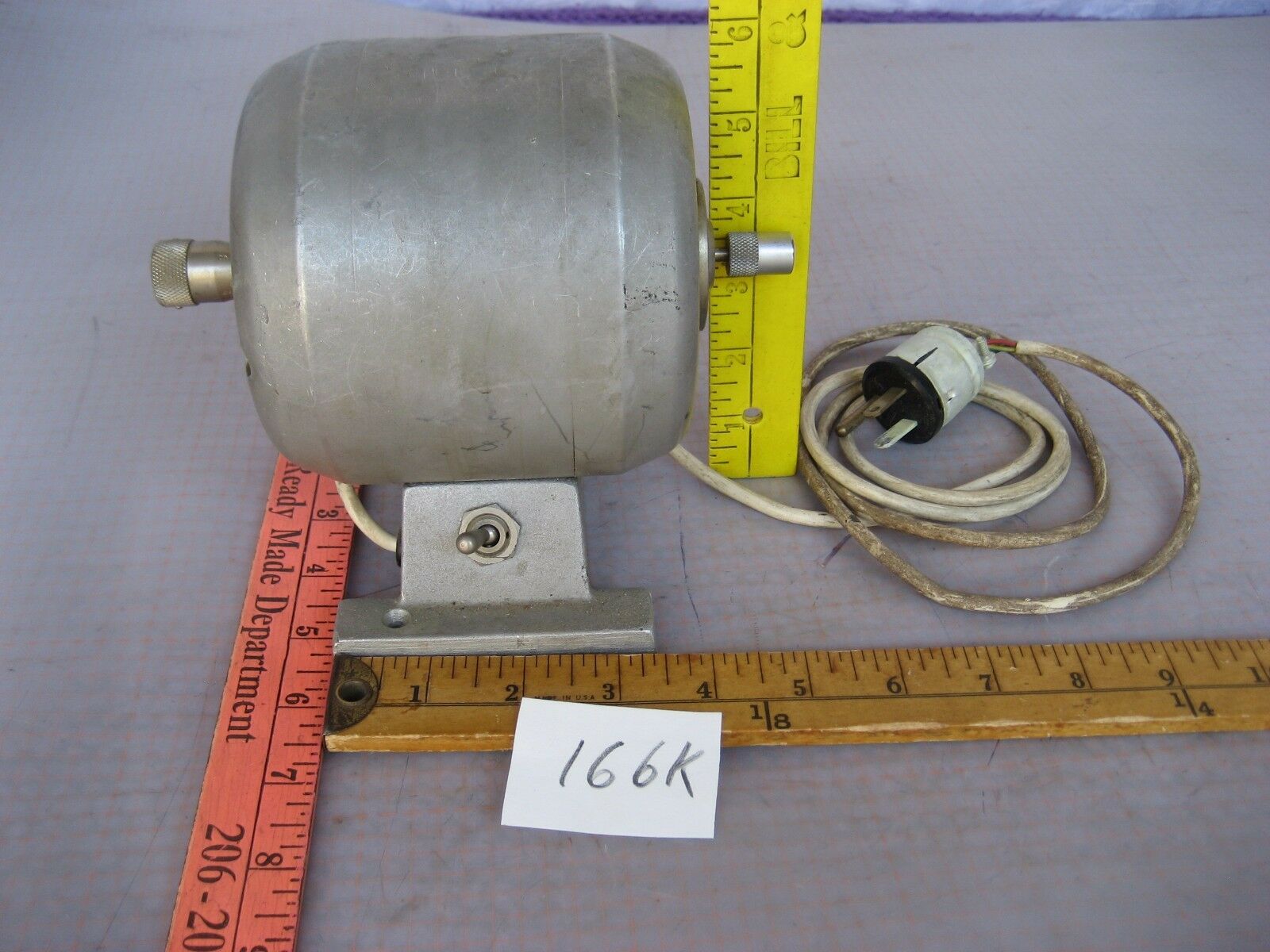 Vintage WINDING ELECTRIC MOTOR Watch Clock Tool Sarillo Allemand & Korossy 110V - Fresh Stock Dated December 2025