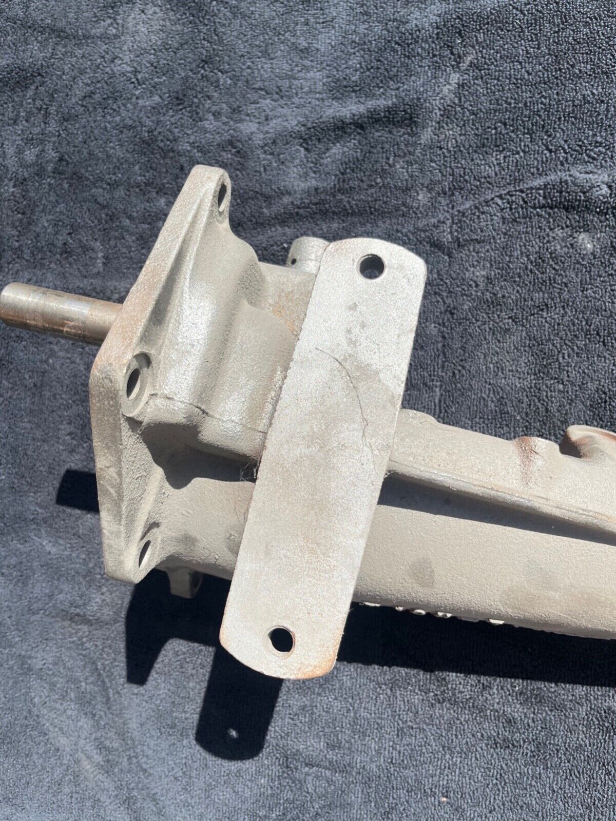 1962-1966 Ford Fairlane Borg Warner T10 4 Speed Tailhousing T10H-7 Tailshaft - Fresh Stock Dated December 2025