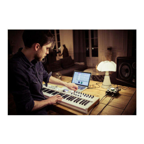 Arturia KeyLab 49 Keyboard Controller with Knox Stand,Pedal and USB Hub Bundle - Fresh Stock Dated December 2025