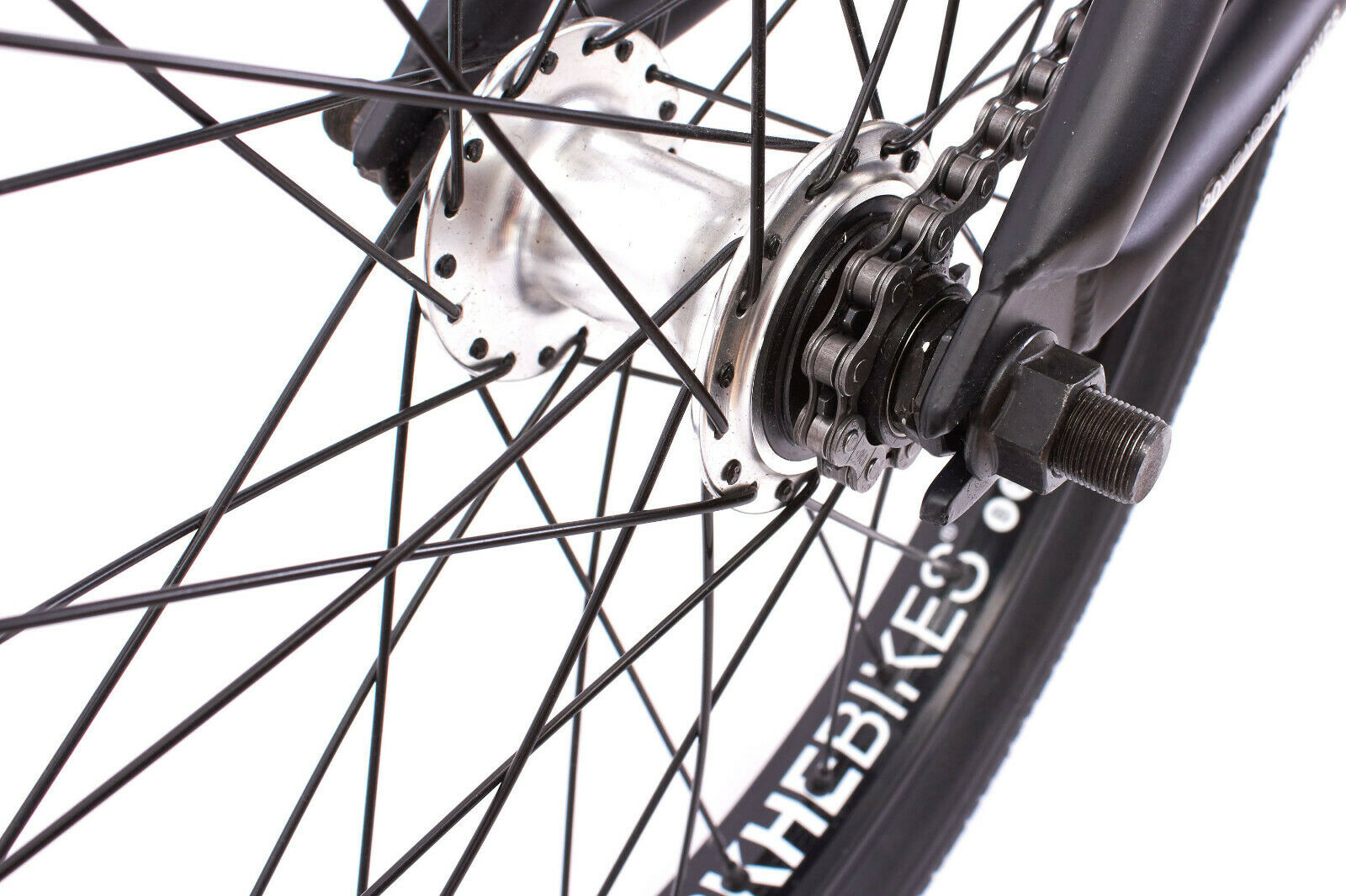 KHE BMX Bike Silencer LT Black 20 Inches With Affix Rotor Only 21.8lbs - Fresh Stock Dated January 2026