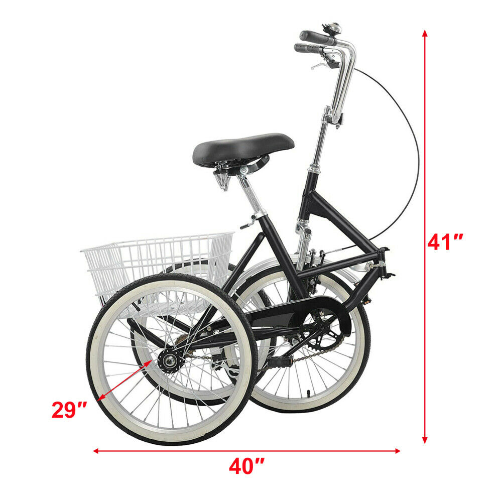 Folding Tricycle 7-Speed 20