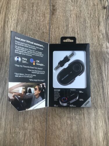 Monster Bluetooth Audio Receiver | WAB9-1008-BLK - Fresh Stock Dated December 2025