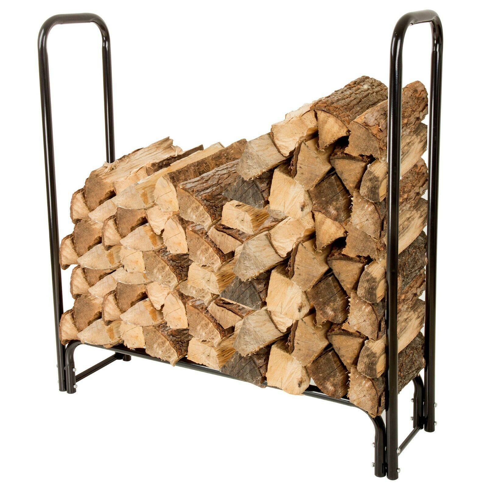 4 Foot Firewood Log Rack - Fresh Stock Dated January 2026