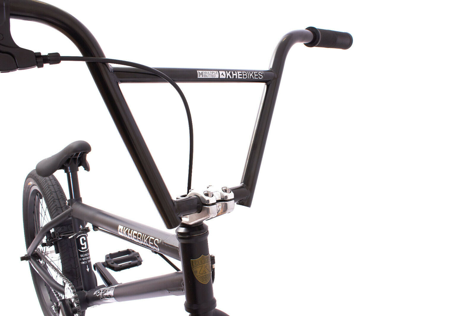 KHE BMX Bike Silencer LT Black 20 Inches With Affix Rotor Only 21.8lbs - Fresh Stock Dated January 2026