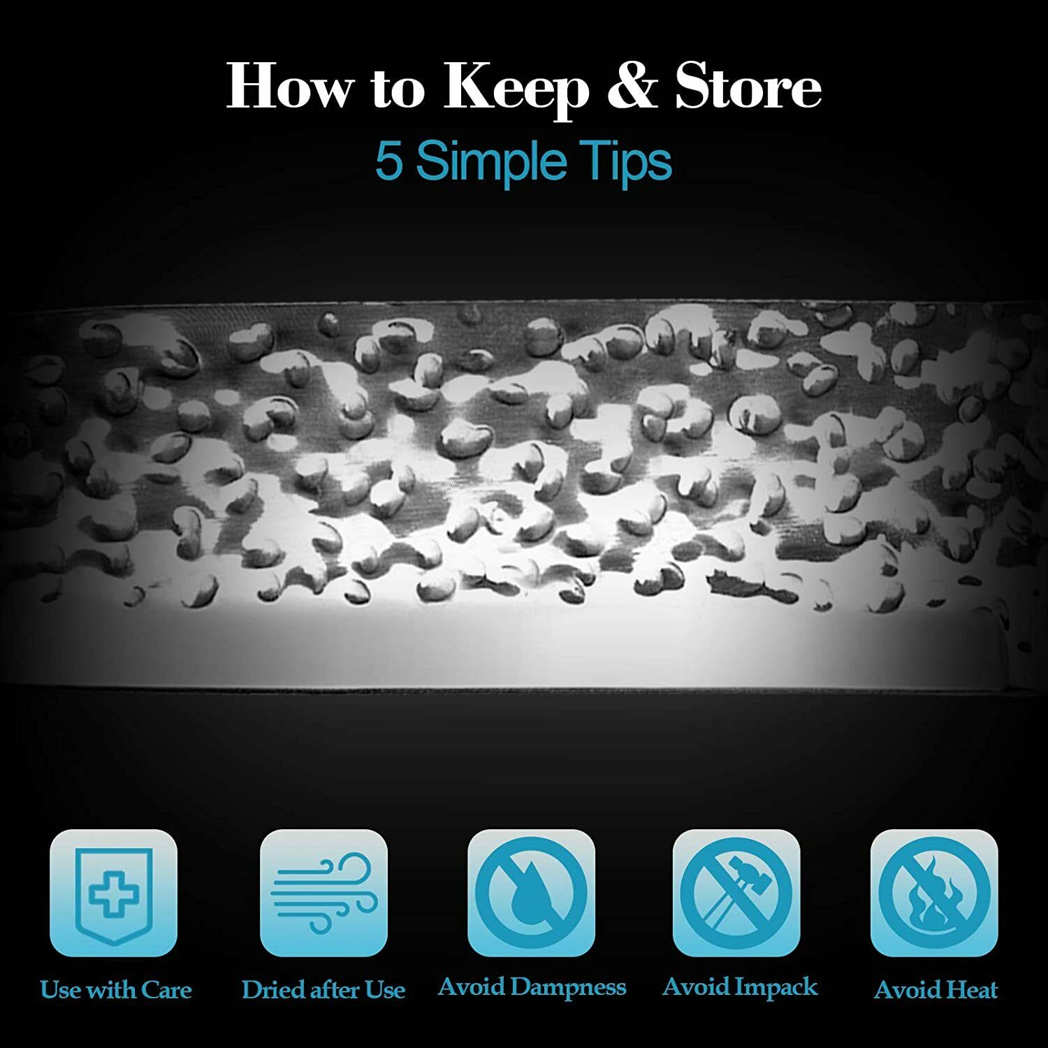 Kitchen Chef Knife Sharp Santoku Knife Stainless Steel Japanese Pakkawood Handle - Fresh Stock Dated January 2026