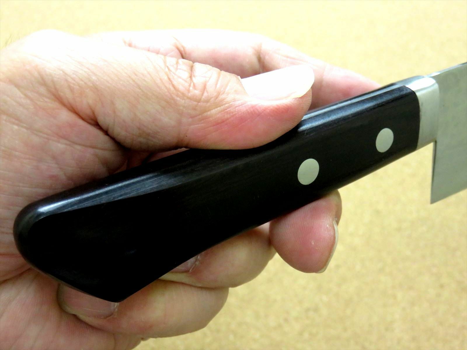 Japanese Kitchen Nakiri Vegetable Knife 165mm VG10 Damascus 17 Layers SEKI JAPAN - Fresh Stock Dated January 2026