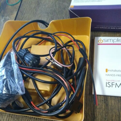 iSimple ISFM2351 TranzIt BLU HF Bluetooth Enabled FM Transmitter--NEW IN BOX - Fresh Stock Dated December 2025