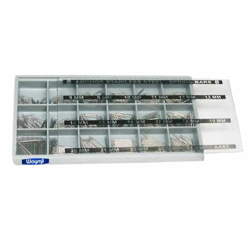 Watch Band Spring Bar Assortment 450pc Pin Band Link Steel Jewelers Stainless - Fresh Stock Dated December 2025