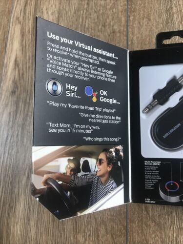 Monster Bluetooth Audio Receiver | WAB9-1008-BLK - Fresh Stock Dated December 2025