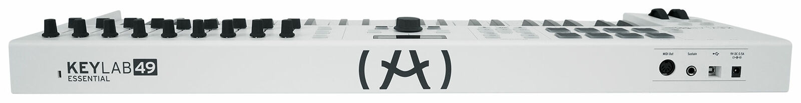 Arturia KeyLab Essential 49-Key White USB MIDI Keyboard Controller+Software+Bag - Fresh Stock Dated December 2025