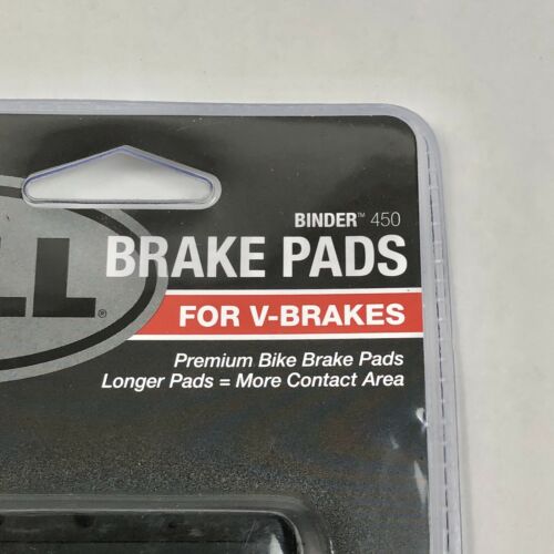 Premium Replacement V-Brake Pads Bell Sports Binder 450, Black - Fresh Stock Dated December 2025