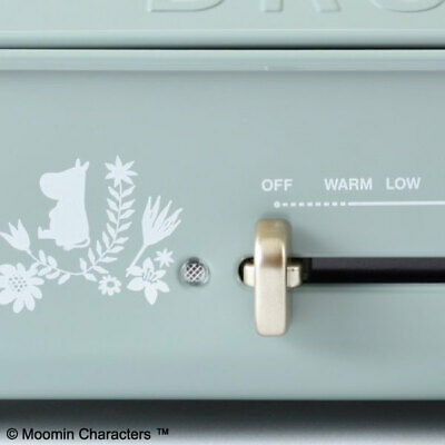 New Bruno Moomin Compact Hot Plate 5 plates set shipping from Japan BOE059-BGR5 - Fresh Stock Dated February 2026