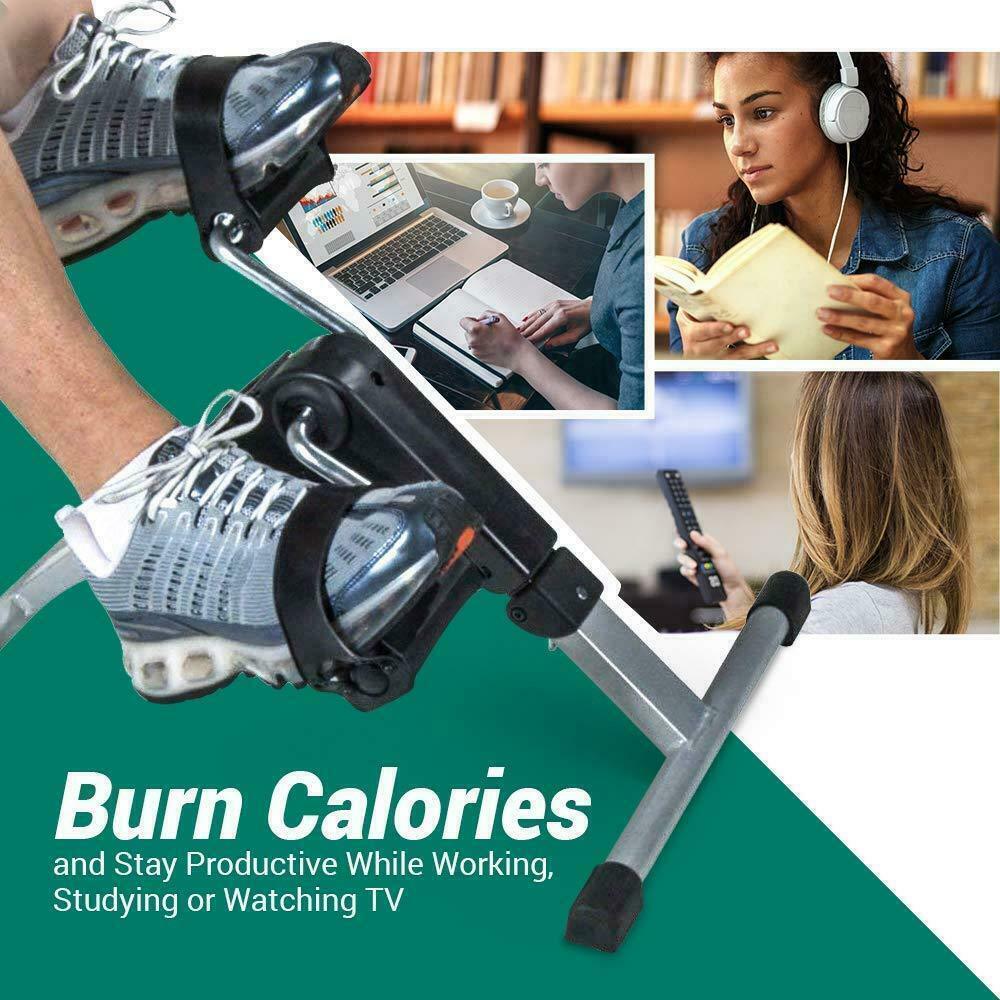 Exercise Pedal Mini Cycle Fitness Stepper Bike Aerobic Calories Display Home Gym - Fresh Stock Dated January 2026