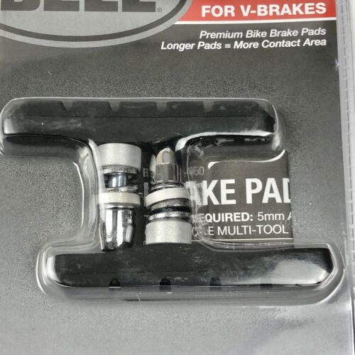 Premium Replacement V-Brake Pads Bell Sports Binder 450, Black - Fresh Stock Dated December 2025