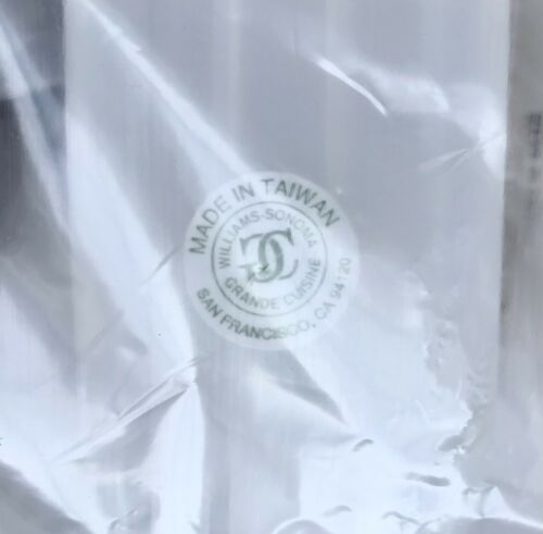 NIB Williams-Sonoma Frozen Ice Cream Bar Popsicle Molds 8 Yogurt Fruit Juice NEW - Fresh Stock Dated February 2026