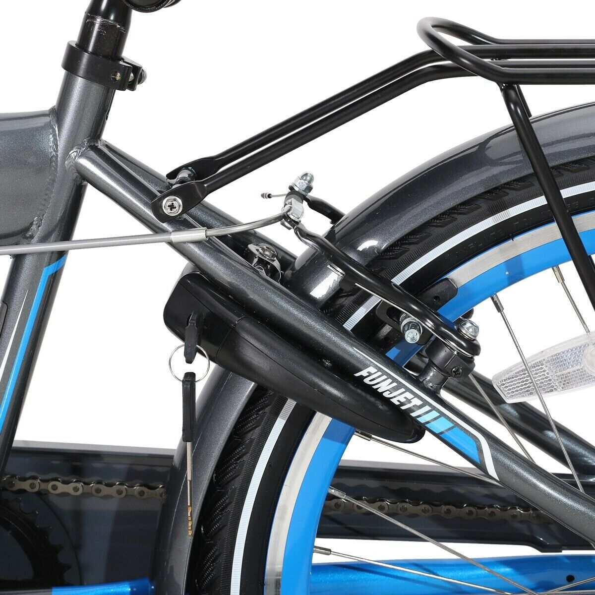 Cruiser Bike 22 Inch Youth Foot Cycle City Travel Transport Commuter Bike Unisex - Fresh Stock Dated January 2026