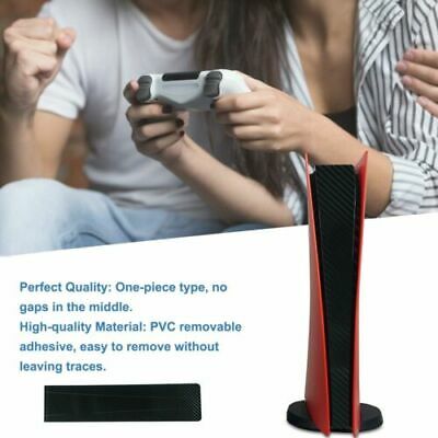 For Sony PlayStation 5 PS5 Console CENTRE PANEL Skin Decal PVC Vinyl Sticker NEW - Fresh Stock Dated February 2026