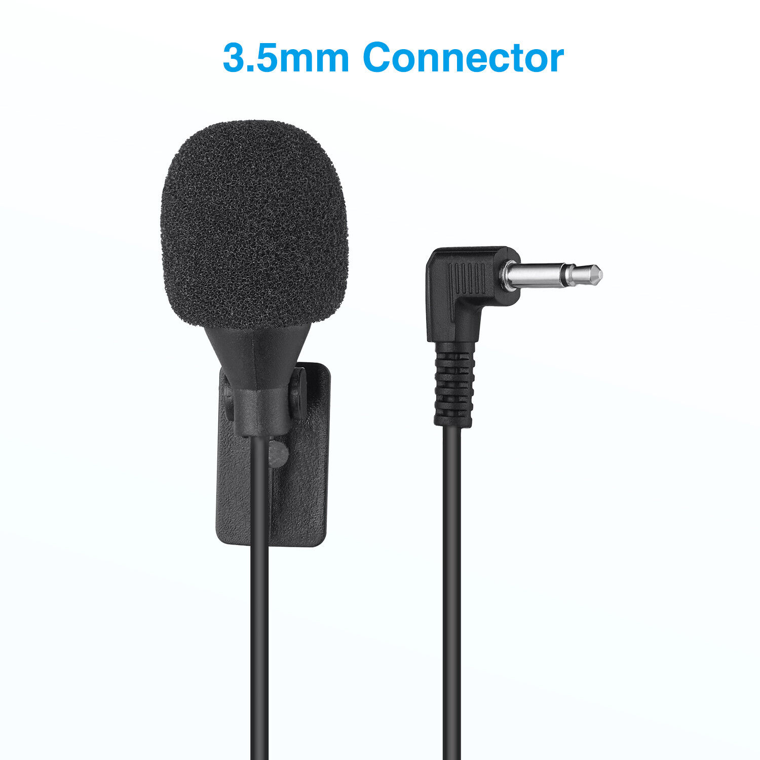 3.5mm Microphone Car Radio Stereo GPS Audio DVD External Mic - Fresh Stock Dated January 2026