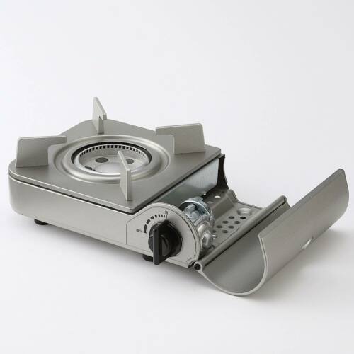 MUJI Portable Cooking Gas Stove Aluminum Die-Cast MJ-JR freeshipping From JAPAN - Fresh Stock Dated February 2026