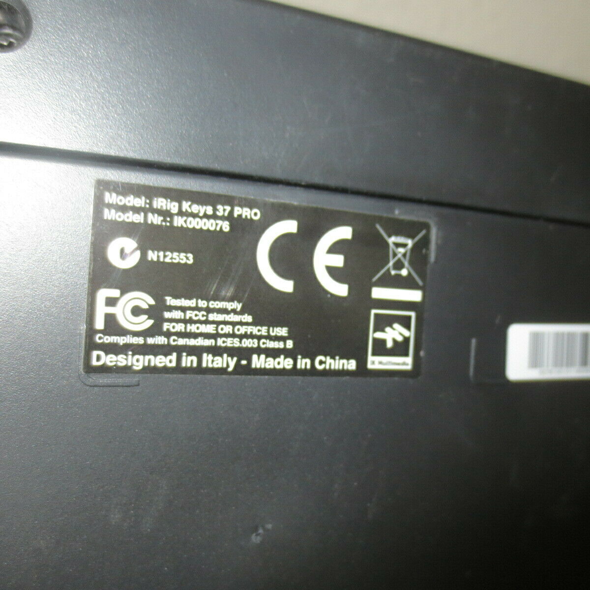 IRig Keys 37 PRO MIDI Controler Keyboard - Fresh Stock Dated December 2025