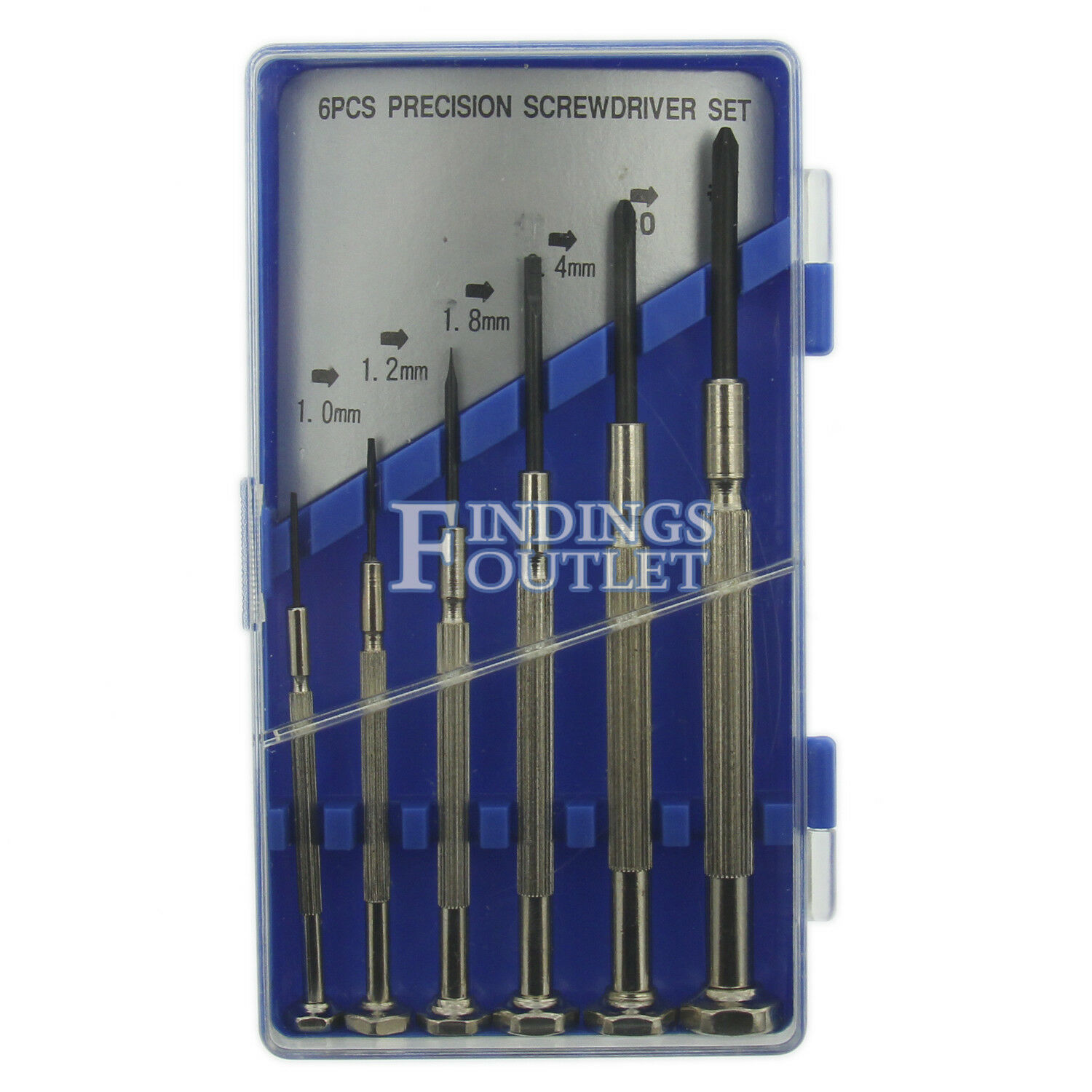 Screwdriver Set Precision 6pc Combo Straight Slotted Cross Phillips Head Driver - Fresh Stock Dated December 2025