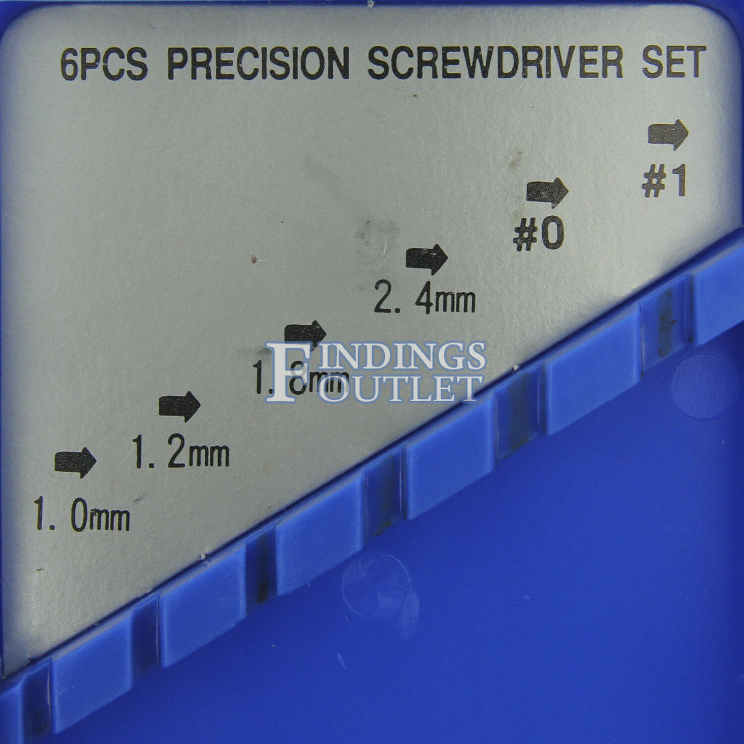Screwdriver Set Precision 6pc Combo Straight Slotted Cross Phillips Head Driver - Fresh Stock Dated December 2025
