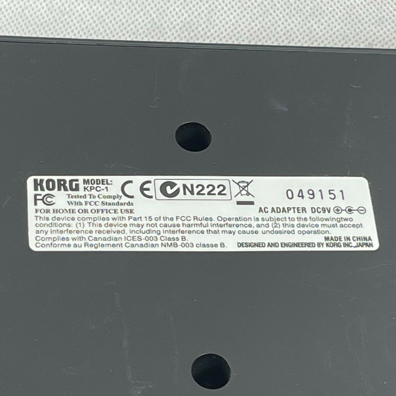 Korg PadKontrol Midi Studio Controller W CD KPC-1 - Fresh Stock Dated December 2025